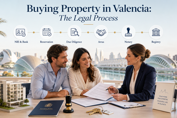 From Offer to Keys: The Legal Steps of Buying Property in Valencia